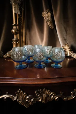 Servizio 6 Bicchieri Cognac/Brandy Stemma