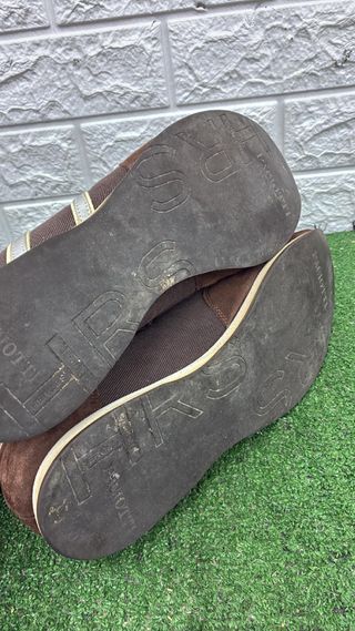 Scarpe Hogan Uomo Marrone Oro