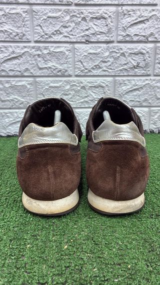 Scarpe Hogan Uomo Marrone Oro