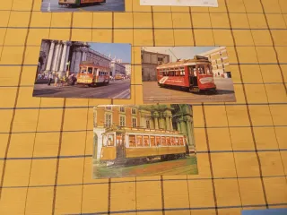 5 Postales Tranvías Mundo