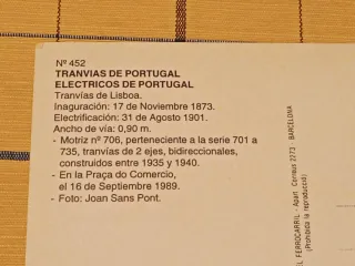 5 Postales Tranvías Mundo