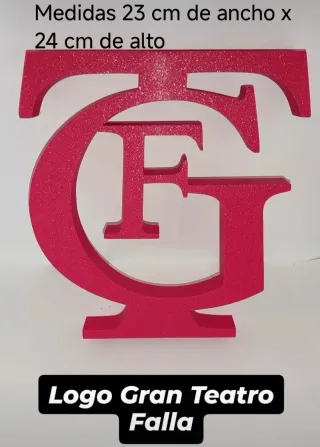 Figura decorativa Logo Gran Teatro Falla