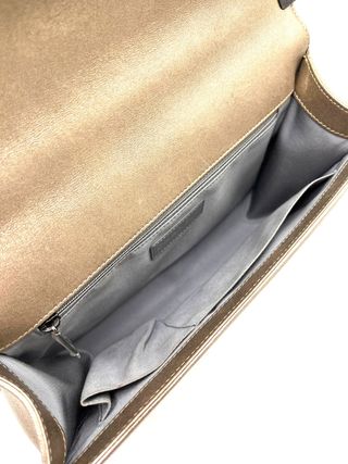 Bolso Chanel Boy Dorado y Plateado