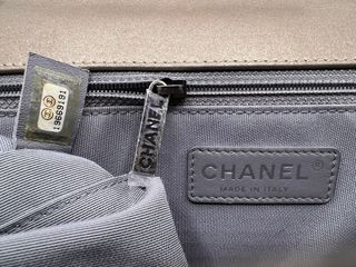 Bolso Chanel Boy Dorado y Plateado