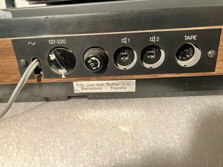 Tocadiscos Bettor EF-141 Solid State Unit