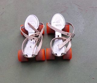 Patines de ruedas vintage (2 pares)