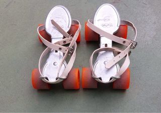Patines de ruedas vintage (2 pares)