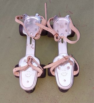 Patines de ruedas vintage (3 pares)