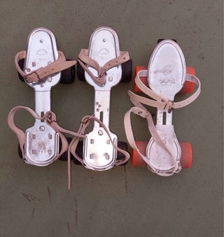 Patines de ruedas vintage (3 pares)