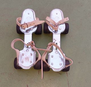 Patines de ruedas vintage (3 pares)