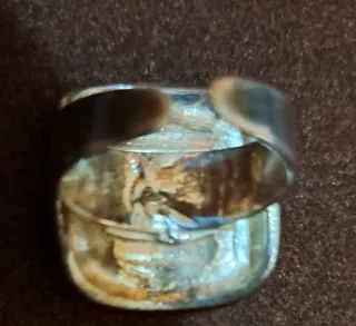 Anillo Turquesa Cuadrado, adaptable