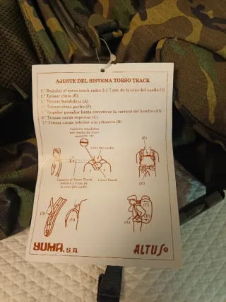 Mochila Militar ET Altus 100L Camuflaje