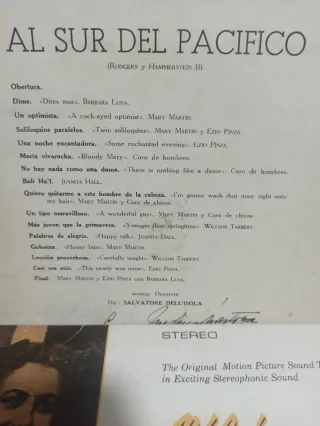 LOTE Vinilos Rodgers & Hammerstein AÑOS 50