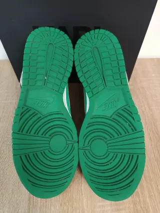 Zapatillas Nike Dunk High Verdes y Blancas