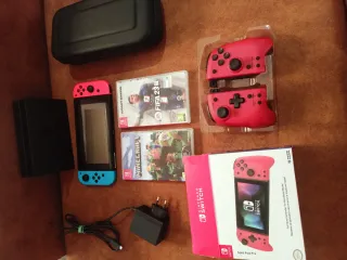 Nintendo Switch + Juegos