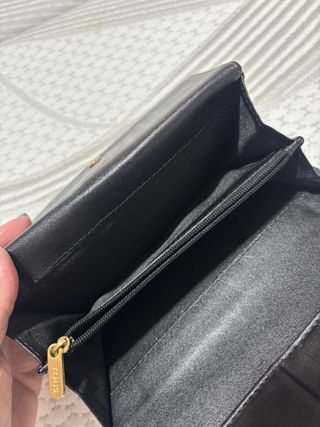 Cartera Monedero Tous Negra y Marrón