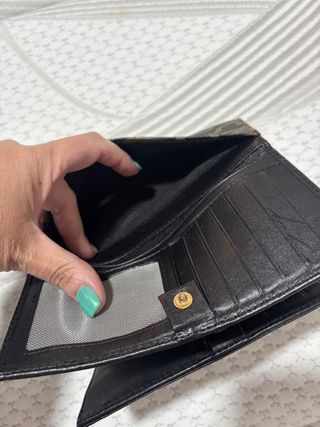 Cartera Monedero Tous Negra y Marrón