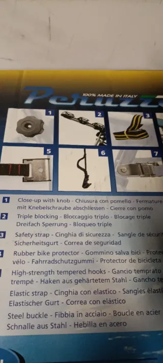 Porta bicicletas de maletero