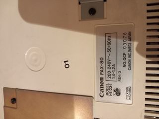 Fax Canon Fax-80 Vintage