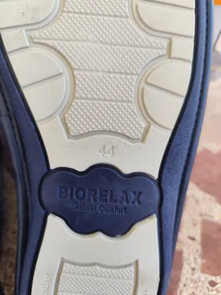 Zapatillas Biorelax Azul Talla 44 Latex