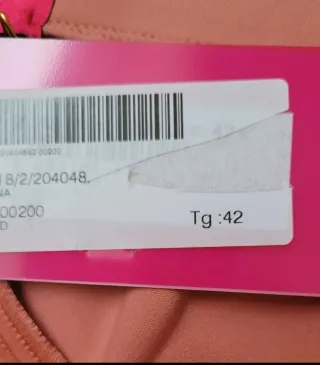 Falda Blumarine Rosa Talla M