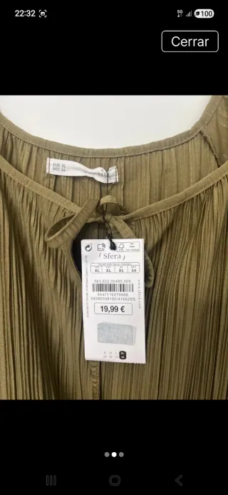 Mono Sfera verde oliva talla XL