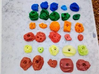 Presas de escalada N3 (varios colores)