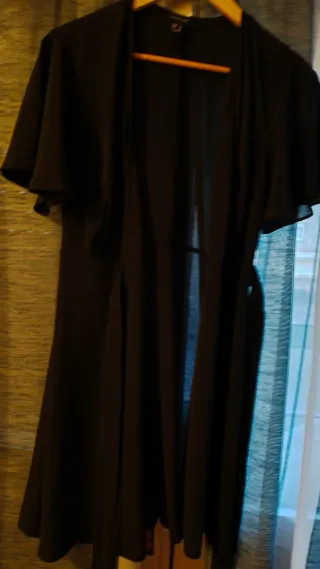 Vestido negro mujer talla S