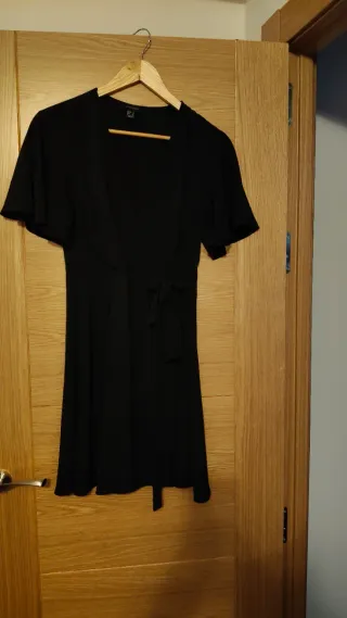 Vestido negro mujer talla S