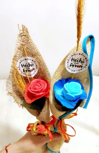 Rosas de jabón Sant Jordi