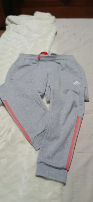 Pantalón Chandal Adidas Gris