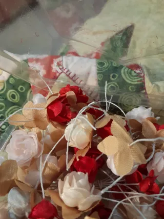 Flores de cinta para manualidades