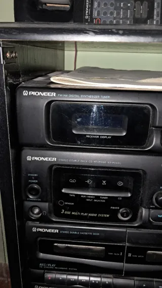Minicadena Pioneer Negra
