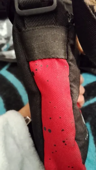 Riñonera Nike Jordan Hombre Negra y Roja