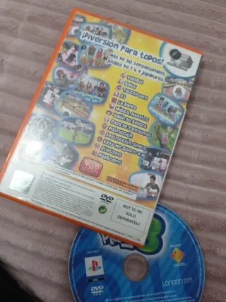 EyeToy Play 3 PS2 Juego y Disco