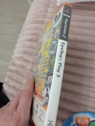 EyeToy Play 3 PS2 Juego y Disco