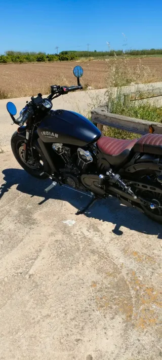 Indian Scout Bobber 2019 Negra