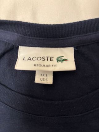 Camiseta Lacoste Azul