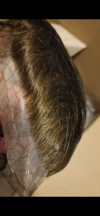 Prótesis Capilar Hombre Malla Castaño