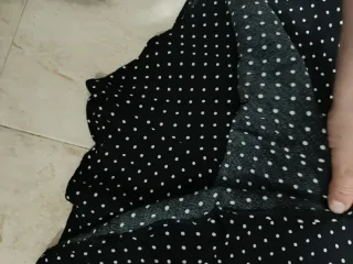 Falda Pantalón Zara Lunares