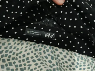 Falda Pantalón Zara Lunares