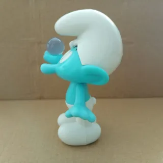 Figura Pitufo con Bola de Cristal Burger King