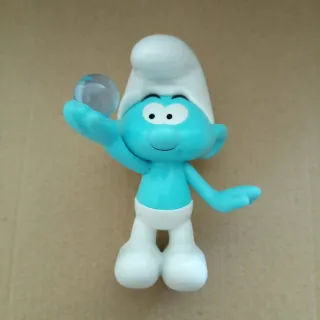 Figura Pitufo con Bola de Cristal Burger King