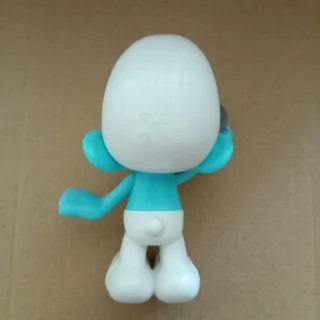 Figura Pitufo con Bola de Cristal Burger King