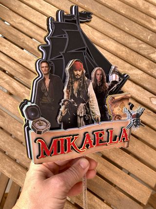 Cake topper personalizado