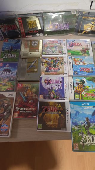 Colección de juegos Zelda Nintendo