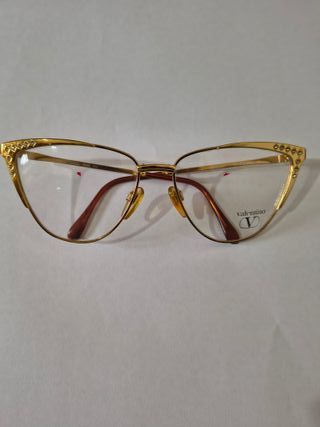 Montatura occhiali Valentino Vintage con strass