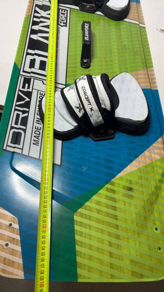 : Tabla Kitesurf Blankforce Drive 140 + Fijaciones
