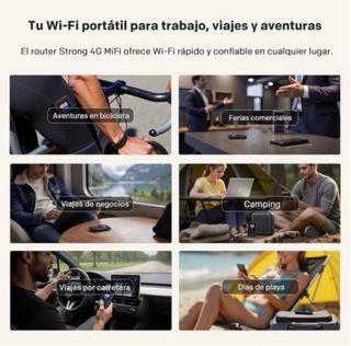 Router WiFi Portátil con SIM SIN ABRIR