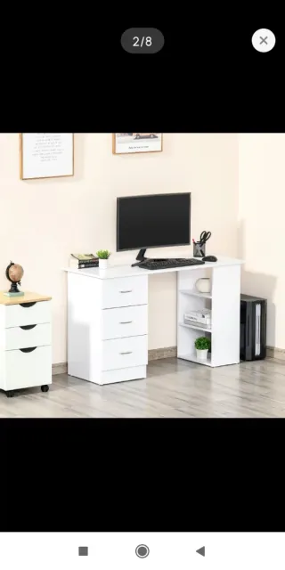 Escritorio Gaming Blanco